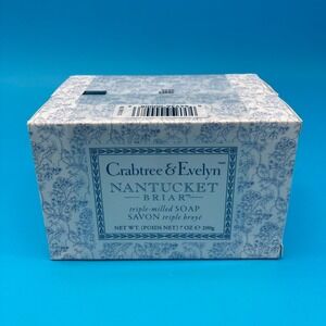 Crabtree & Evelyn Nantucket Briar Triple Milled Soap 2 Pack Discontinued Scent